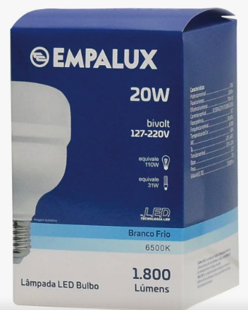 Lâmpada Empalux 20W